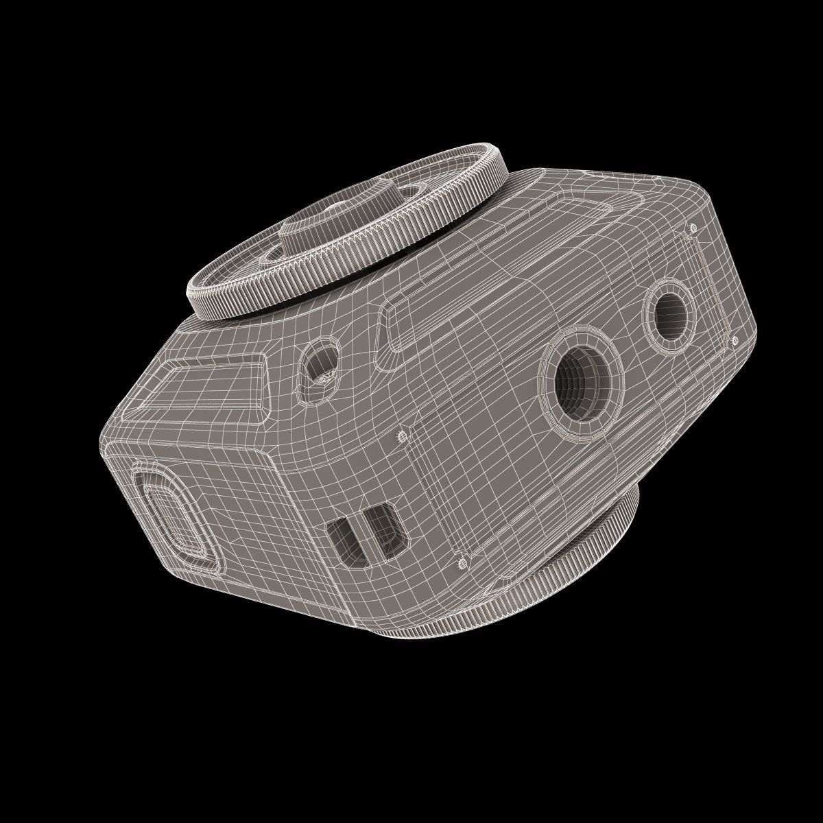 Nikon KeyMission 360 Camera 3D model_20