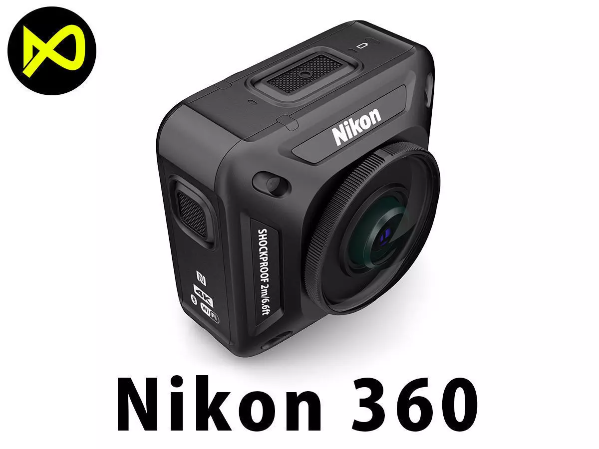Nikon KeyMission 360 Camera 3D model_0