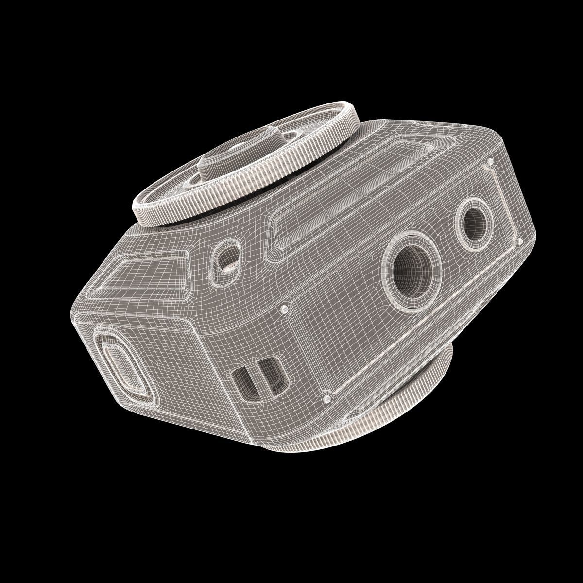 Nikon KeyMission 360 Camera 3D model_22