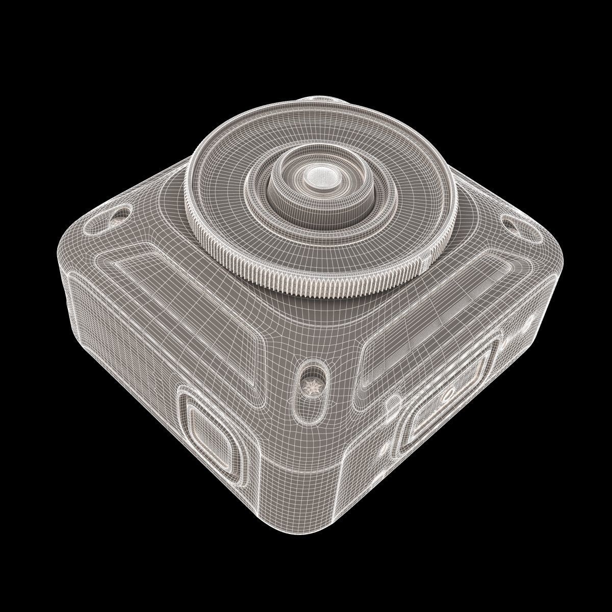 Nikon KeyMission 360 Camera 3D model_21