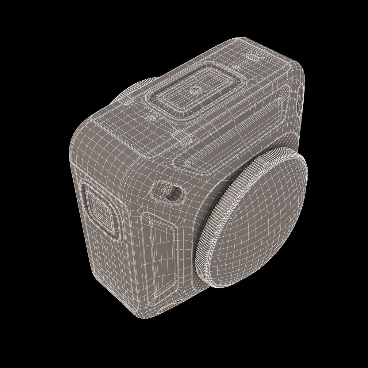 Nikon KeyMission 360 Camera 3D model_14