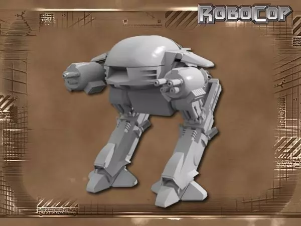 ED-209 Improved Free 3D print model