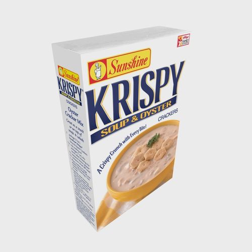 Sunshine Krispy Soup Oyster Crackers Low-poly 3D model
