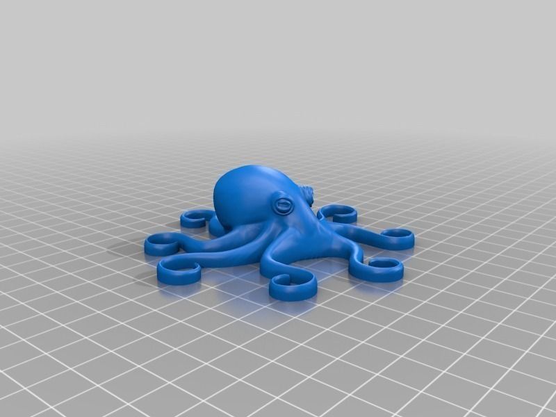Octopus Resculpt Free 3D print model_1