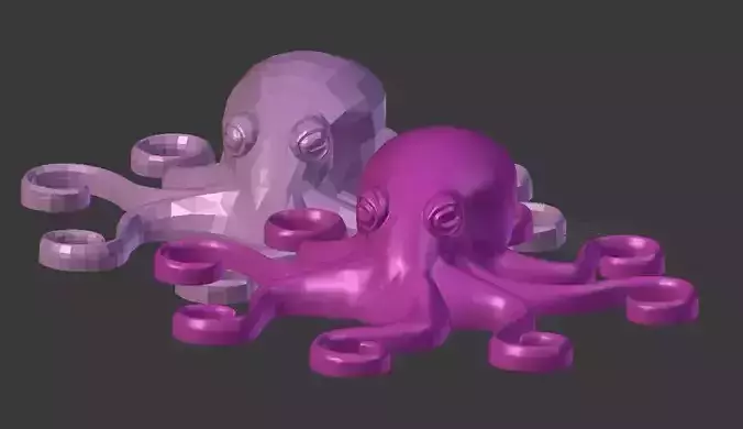 Octopus Resculpt Free 3D print model