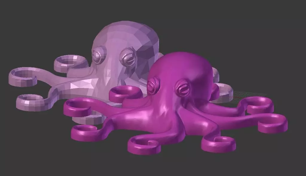 Octopus Resculpt Free 3D print model_0