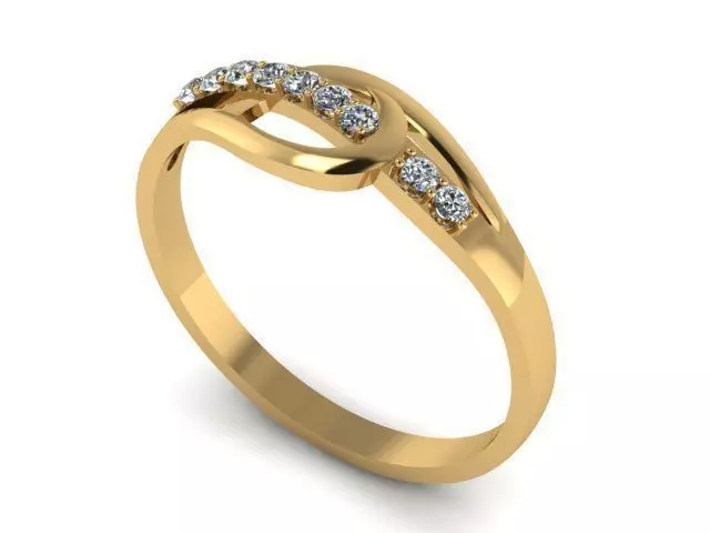 Ring R0442 3D print model_0