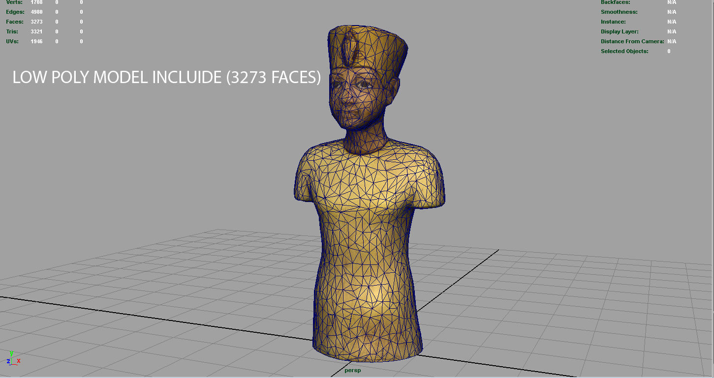 EGYPT COLLECTION PACK Low-poly 3D model_43