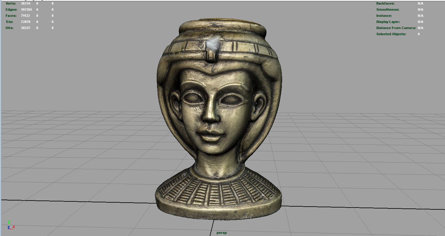 EGYPT COLLECTION PACK Low-poly 3D model_25