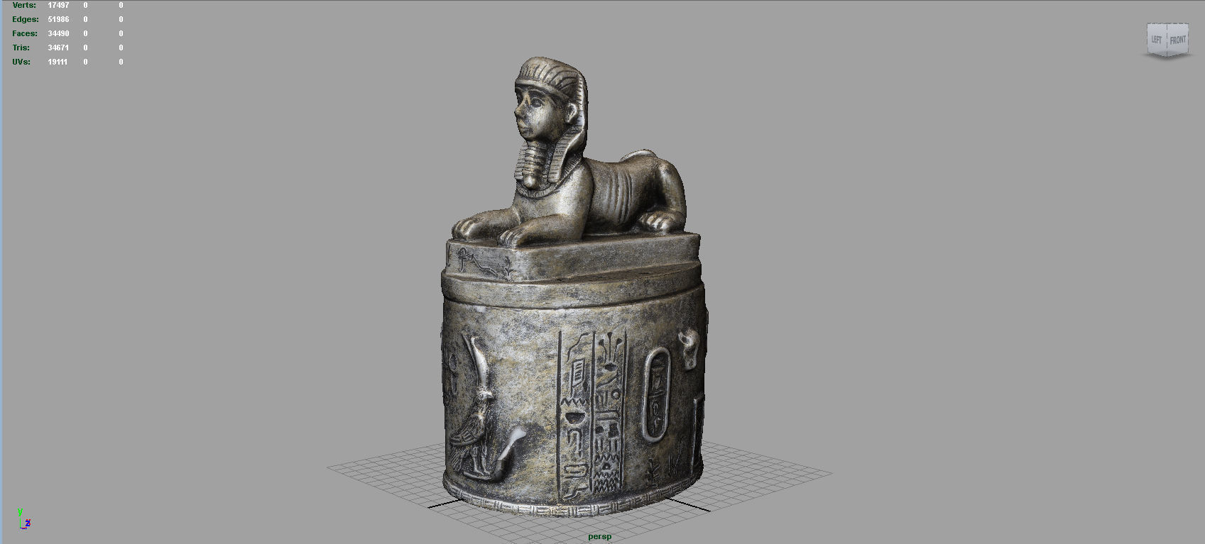 EGYPT COLLECTION PACK Low-poly 3D model_31