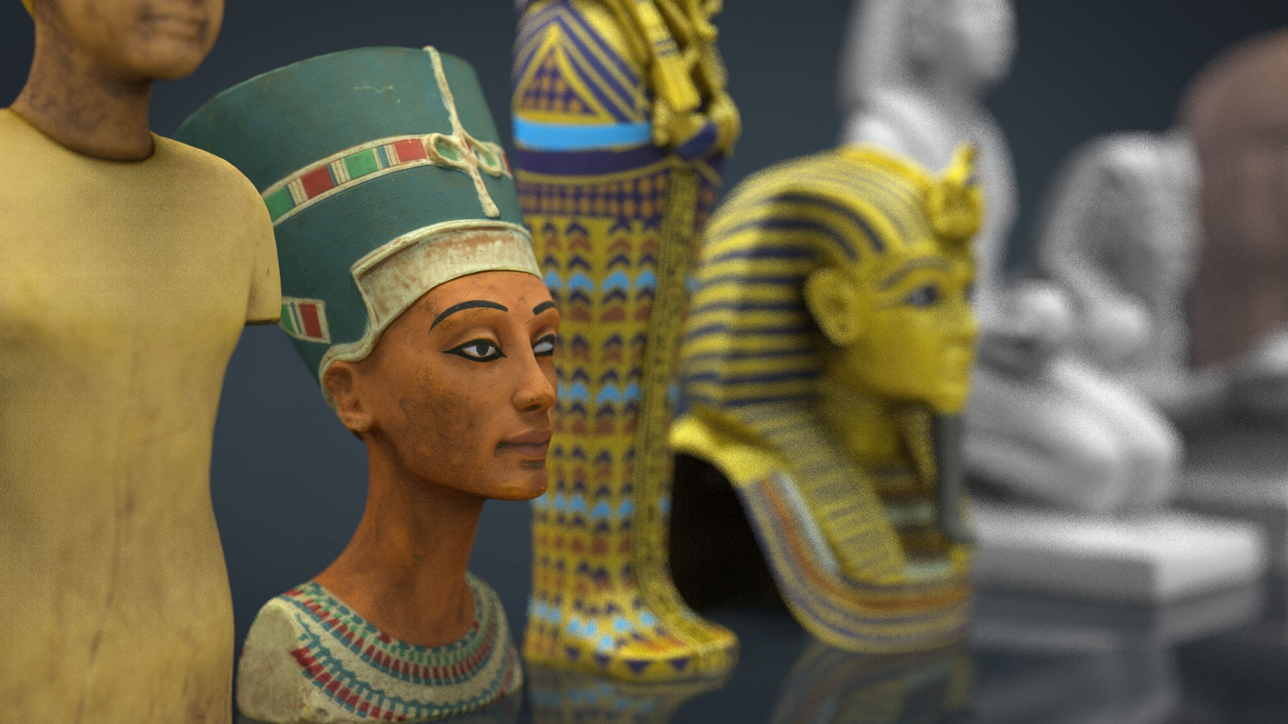 EGYPT COLLECTION PACK Low-poly 3D model_3