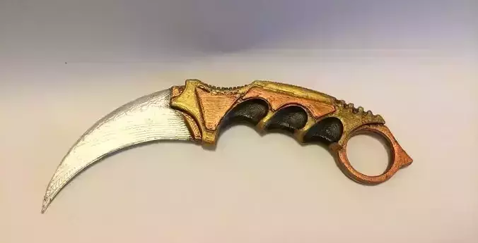 Karambit Fixed Free 3D print model