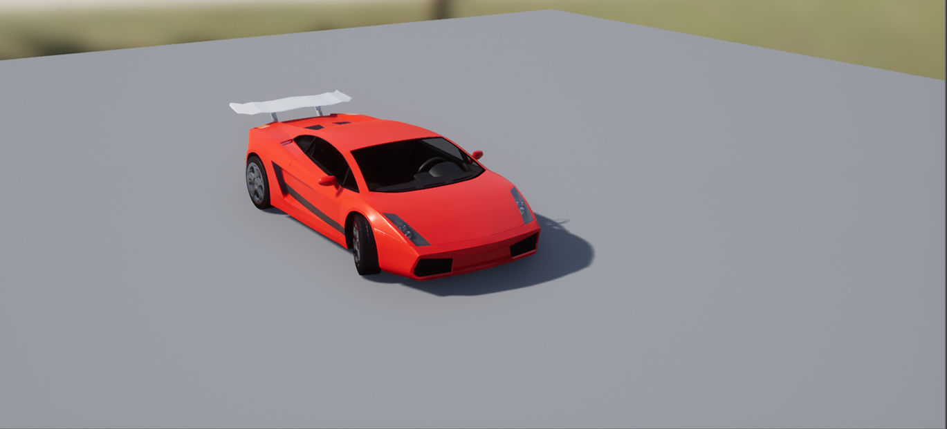 Advanced Race Car Pack 1 Unity Low-poly 3D model_9