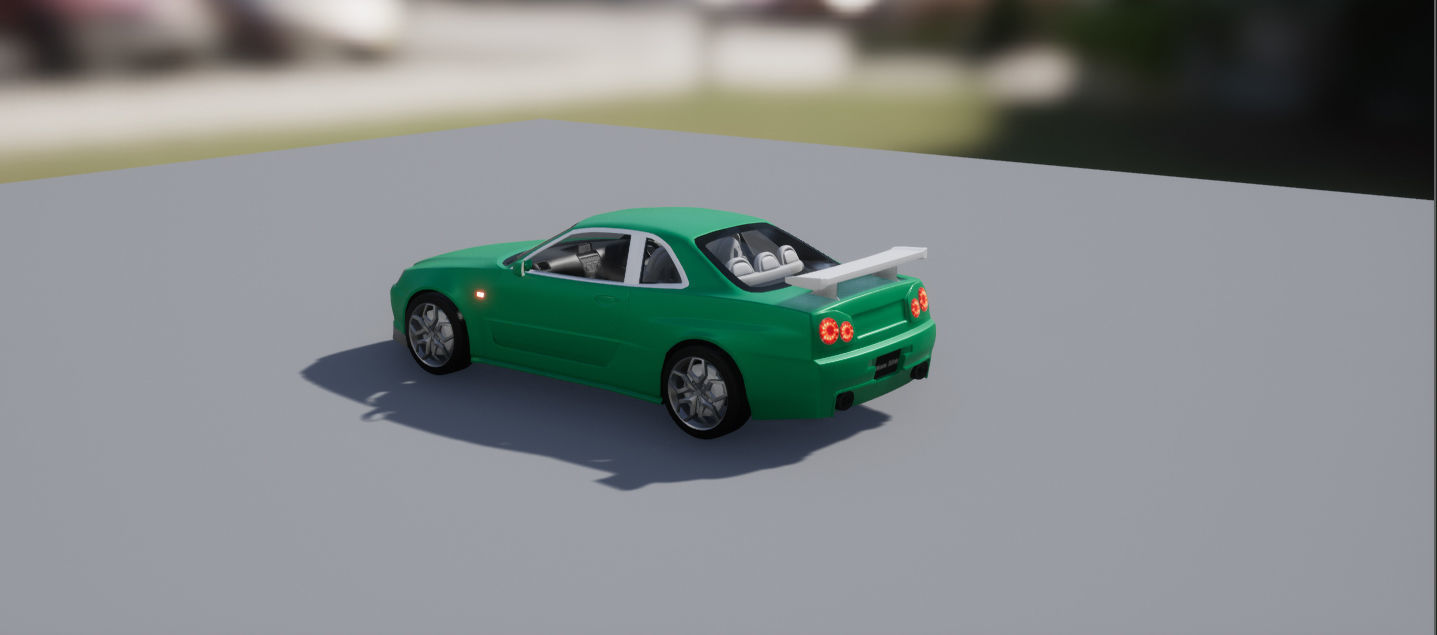 Advanced Race Car Pack 1 Unity Low-poly 3D model_3