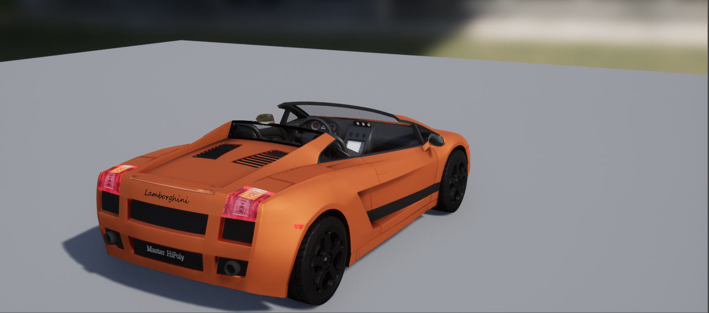 Advanced Race Car Pack 1 Unity Low-poly 3D model_7