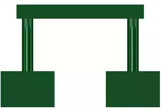 A-Frames Pipeline Lifting Pontoon Marine Offshore Pipeline Lift