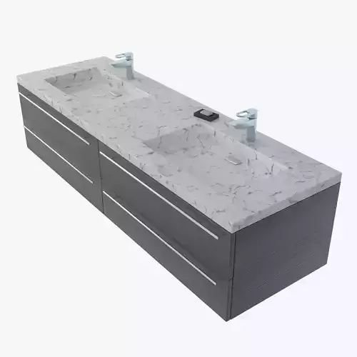 Washing stand and faucet