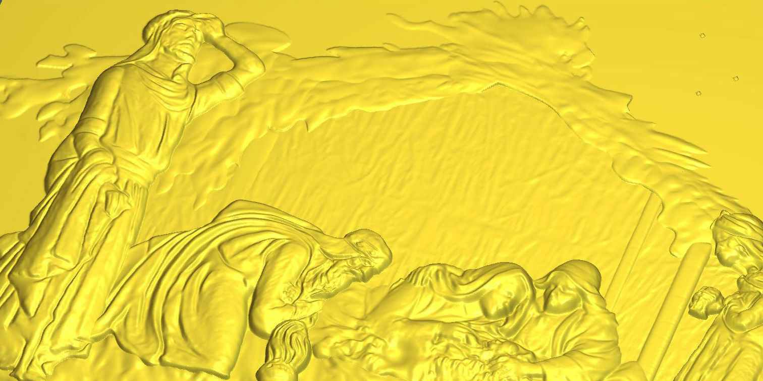 NATIVITY SCENE 3D print model_1