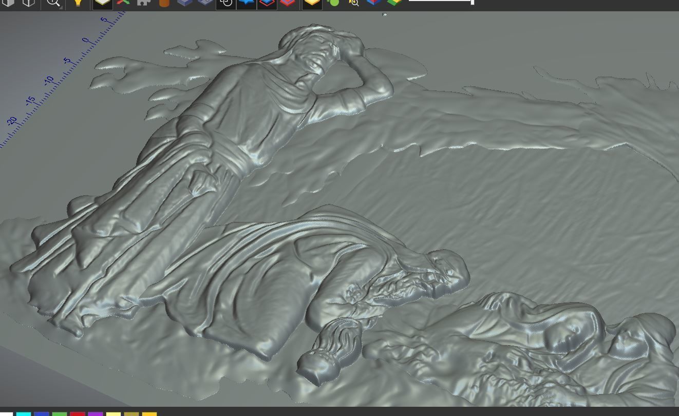 NATIVITY SCENE 3D print model_7