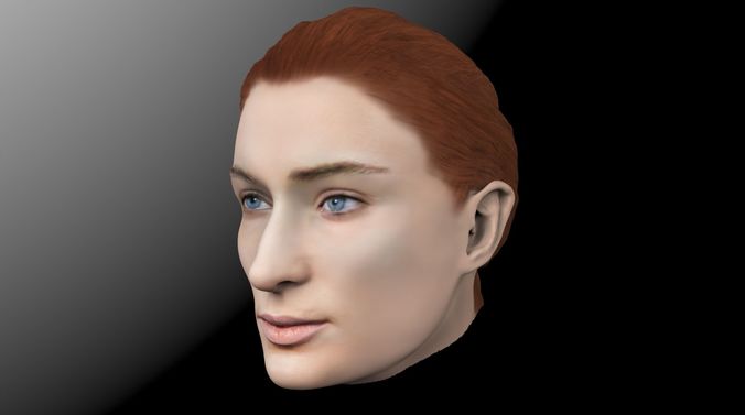 Sansa Stark Game of Thrones Sophie Turner 3D model