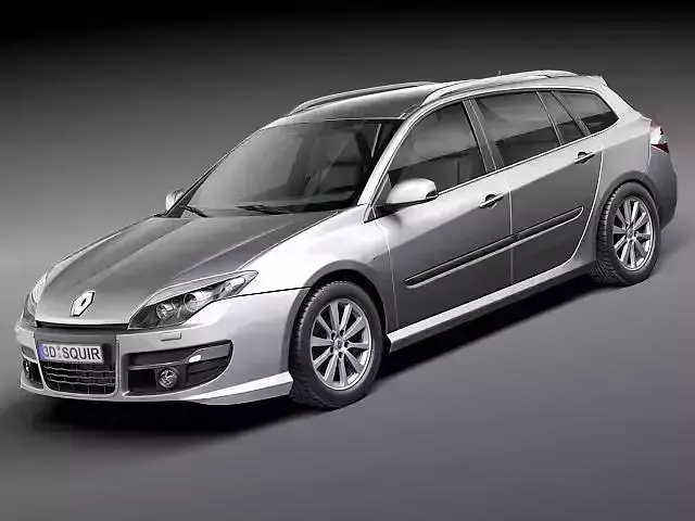 Renault Laguna Estate 2011 3D Model