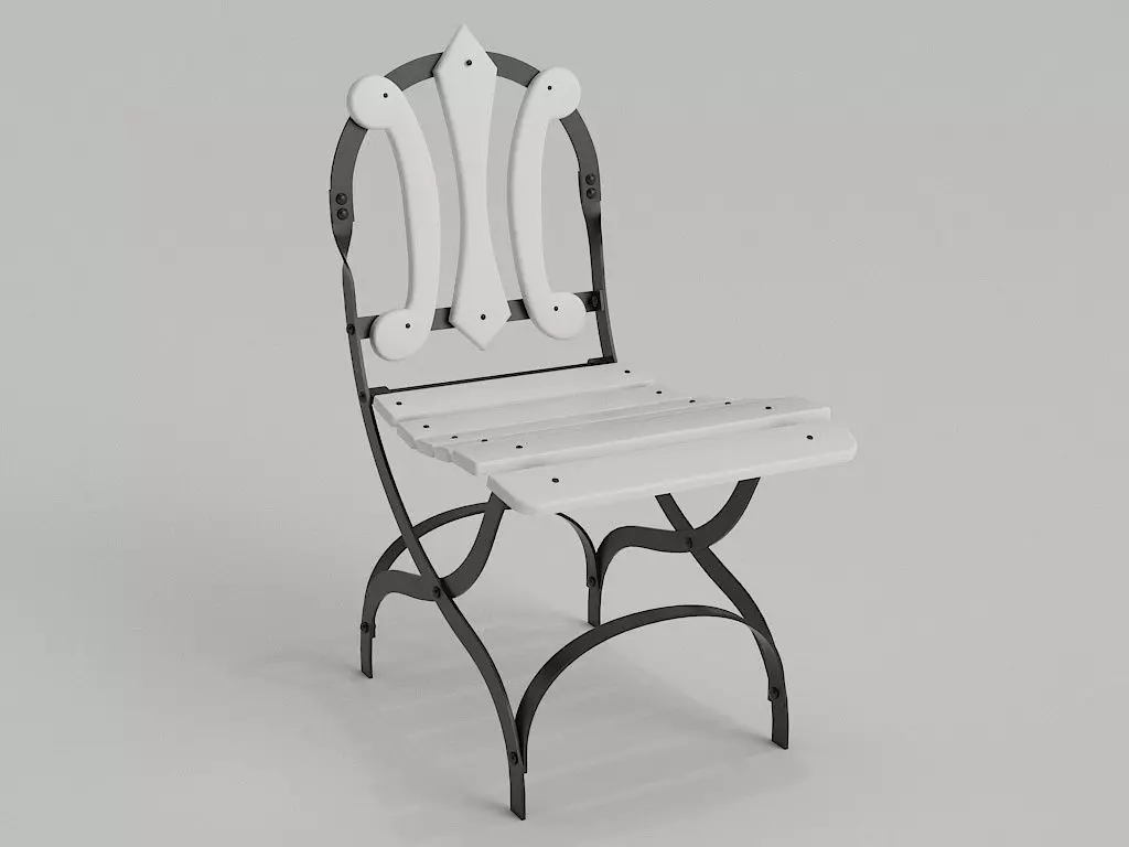 Outdoor chair 3D model