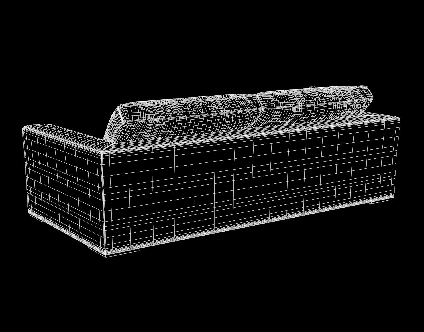 Longhi Alfred Sofa 3D model_5