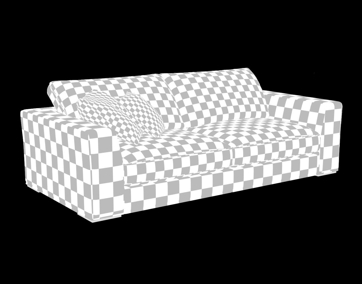 Longhi Alfred Sofa 3D model_6