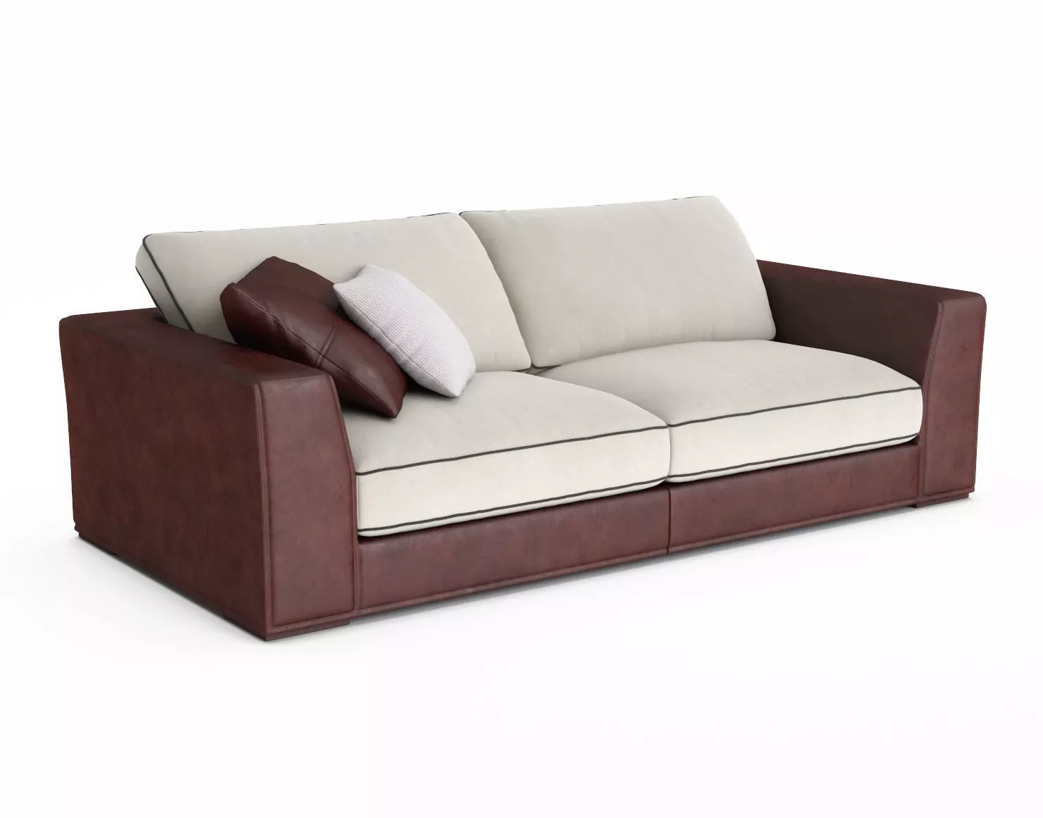 Longhi Alfred Sofa 3D model_0