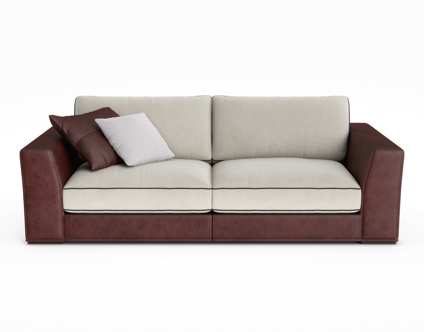 Longhi Alfred Sofa 3D model_1