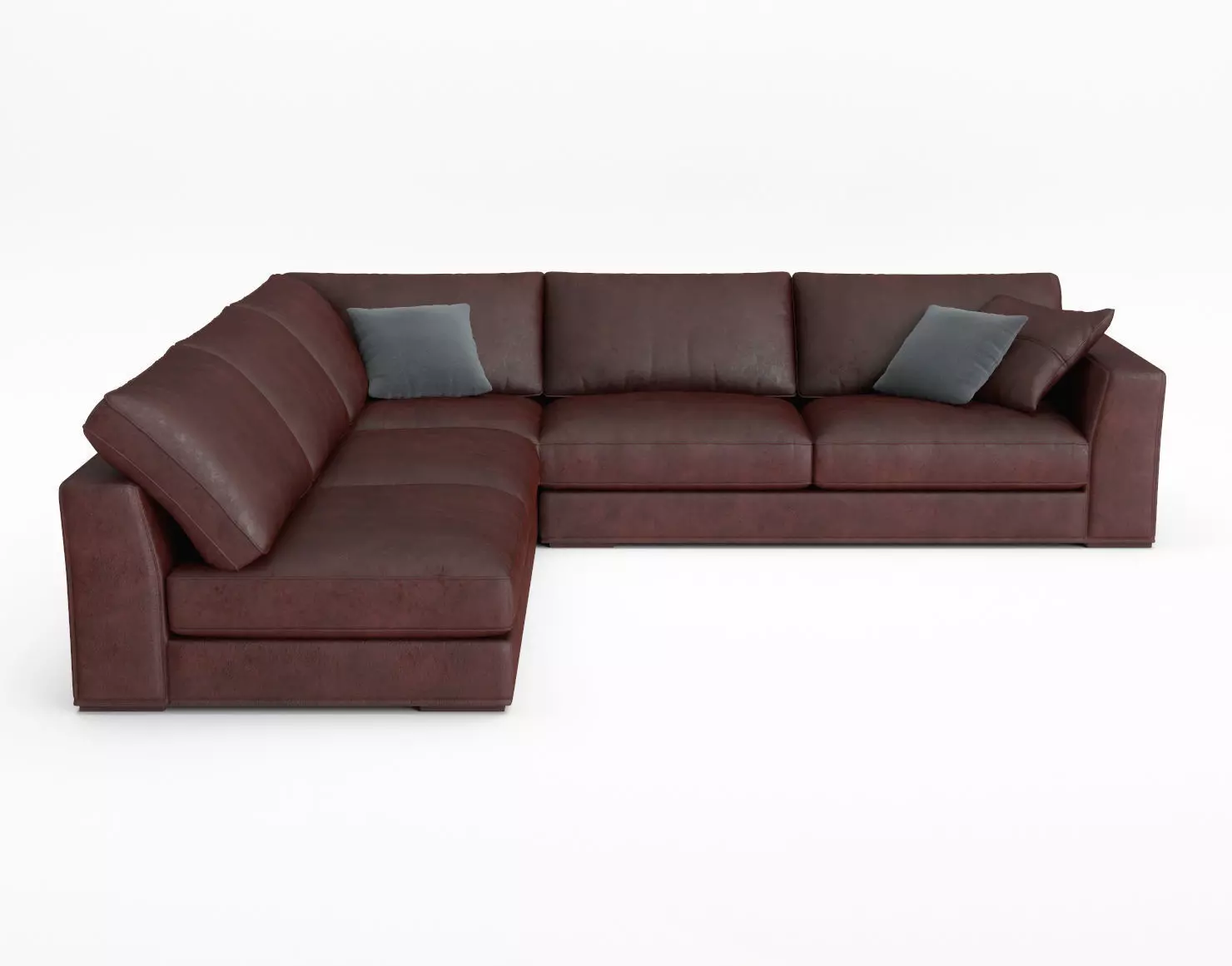 Longhi Alfred Sectional Sofa 3D model_0