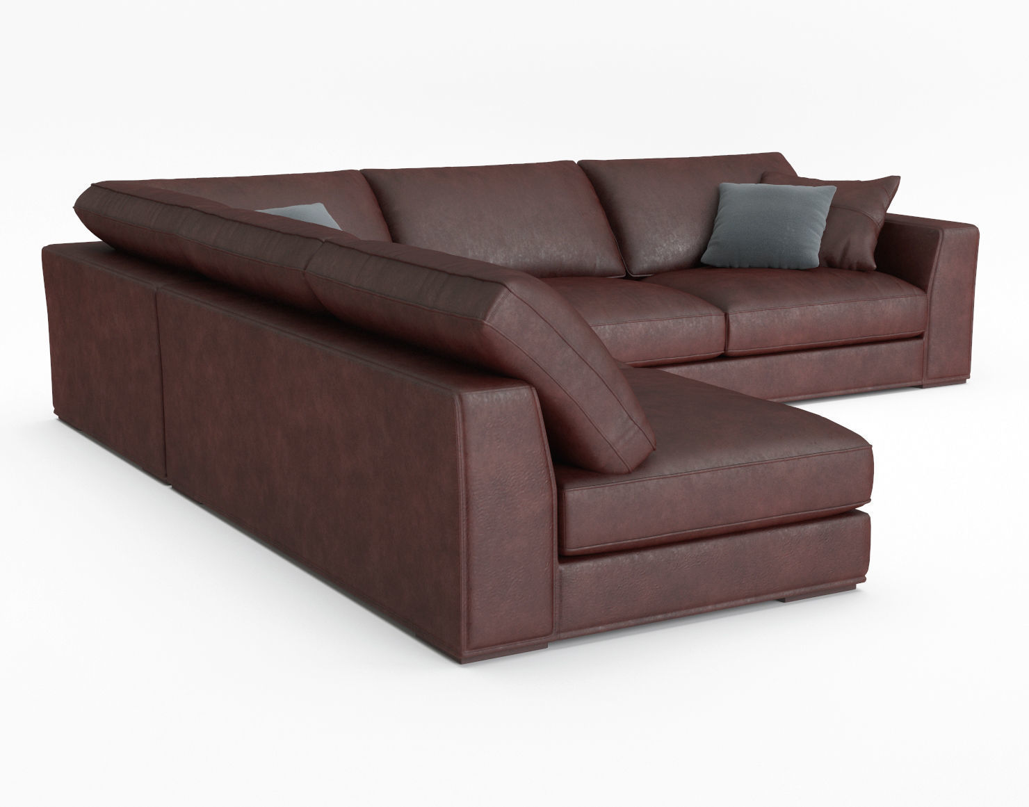 Longhi Alfred Sectional Sofa 3D model_2