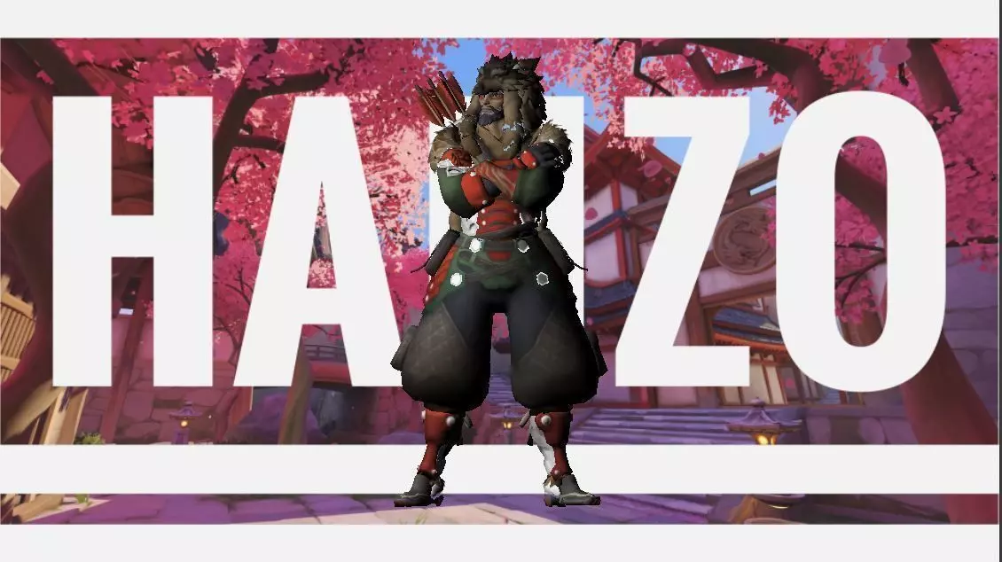 Lone Wolf Hanzo Overwatch 3D print model