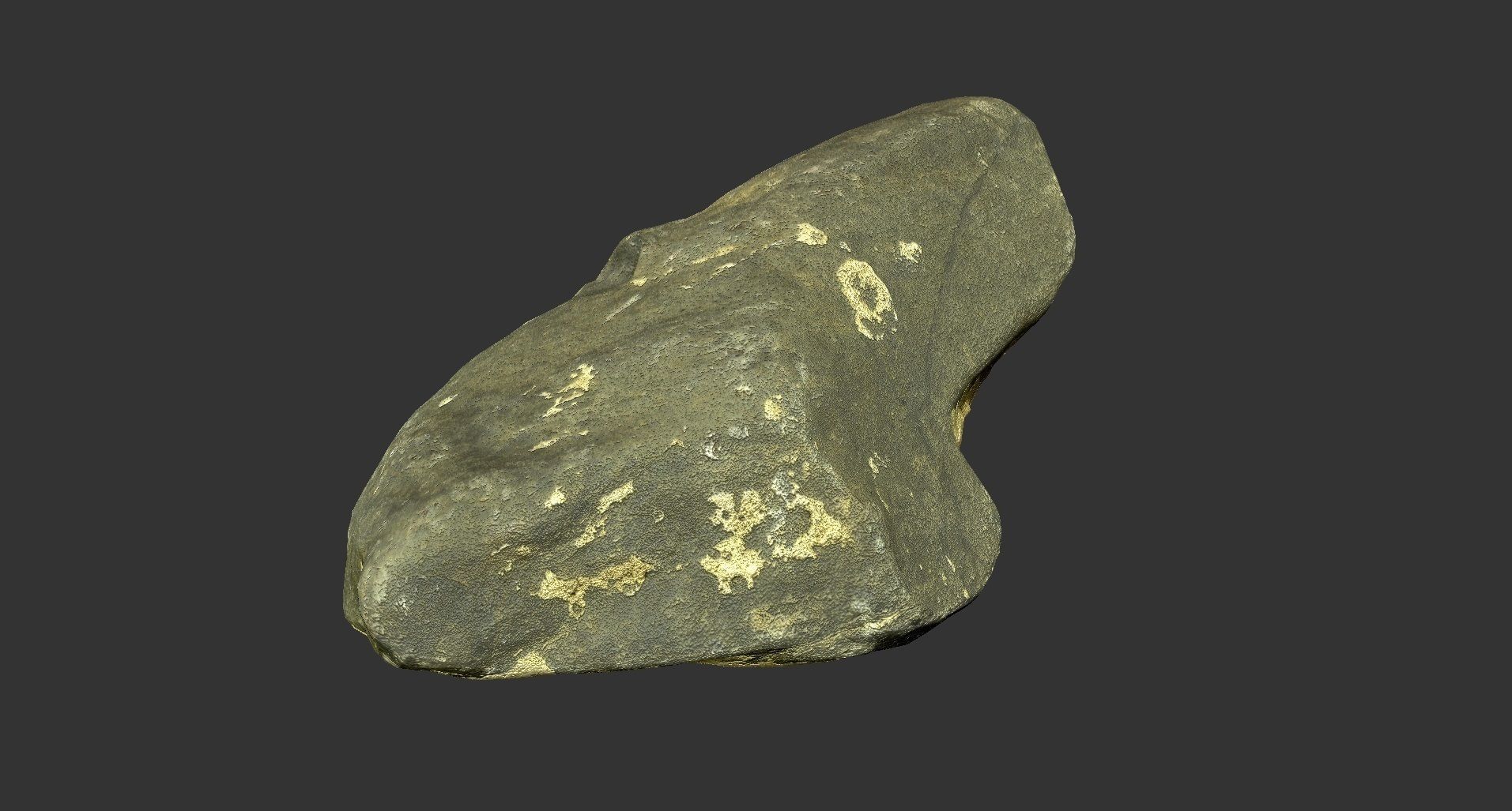 Low poly rock 3D model Low-poly 3D model_6