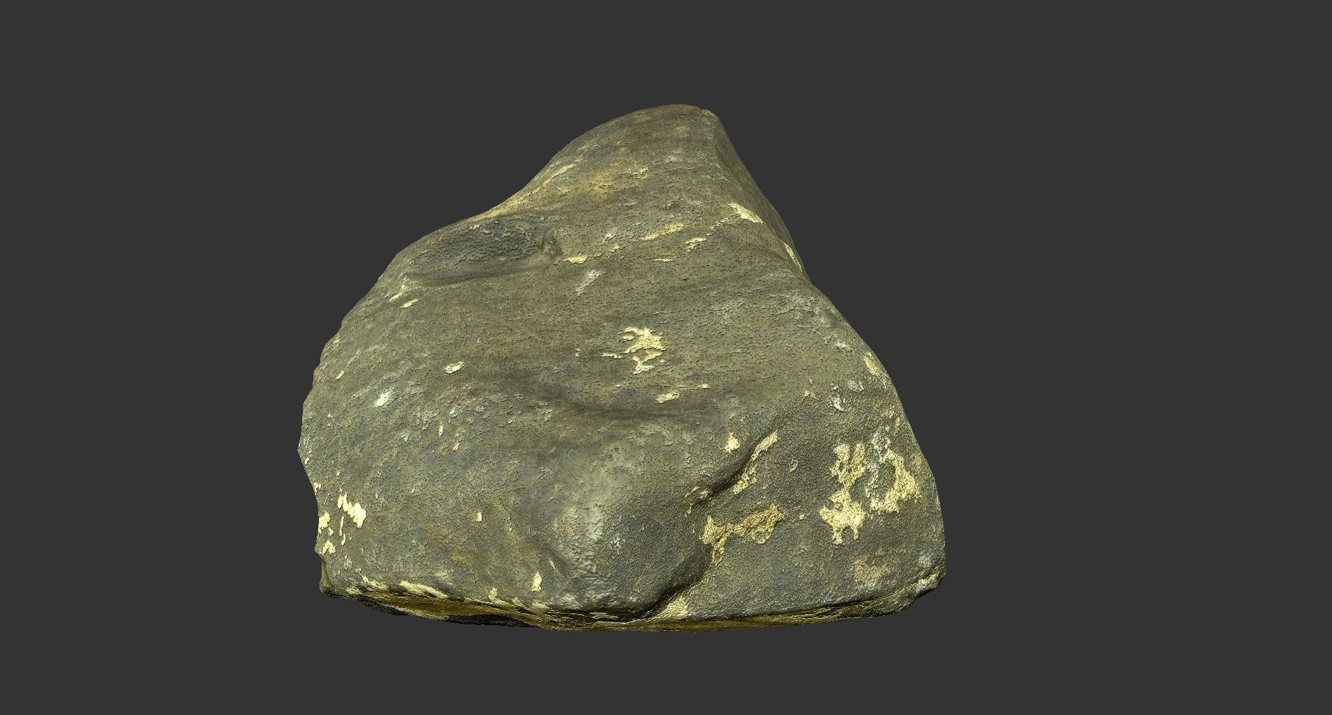 Low poly rock 3D model Low-poly 3D model_7