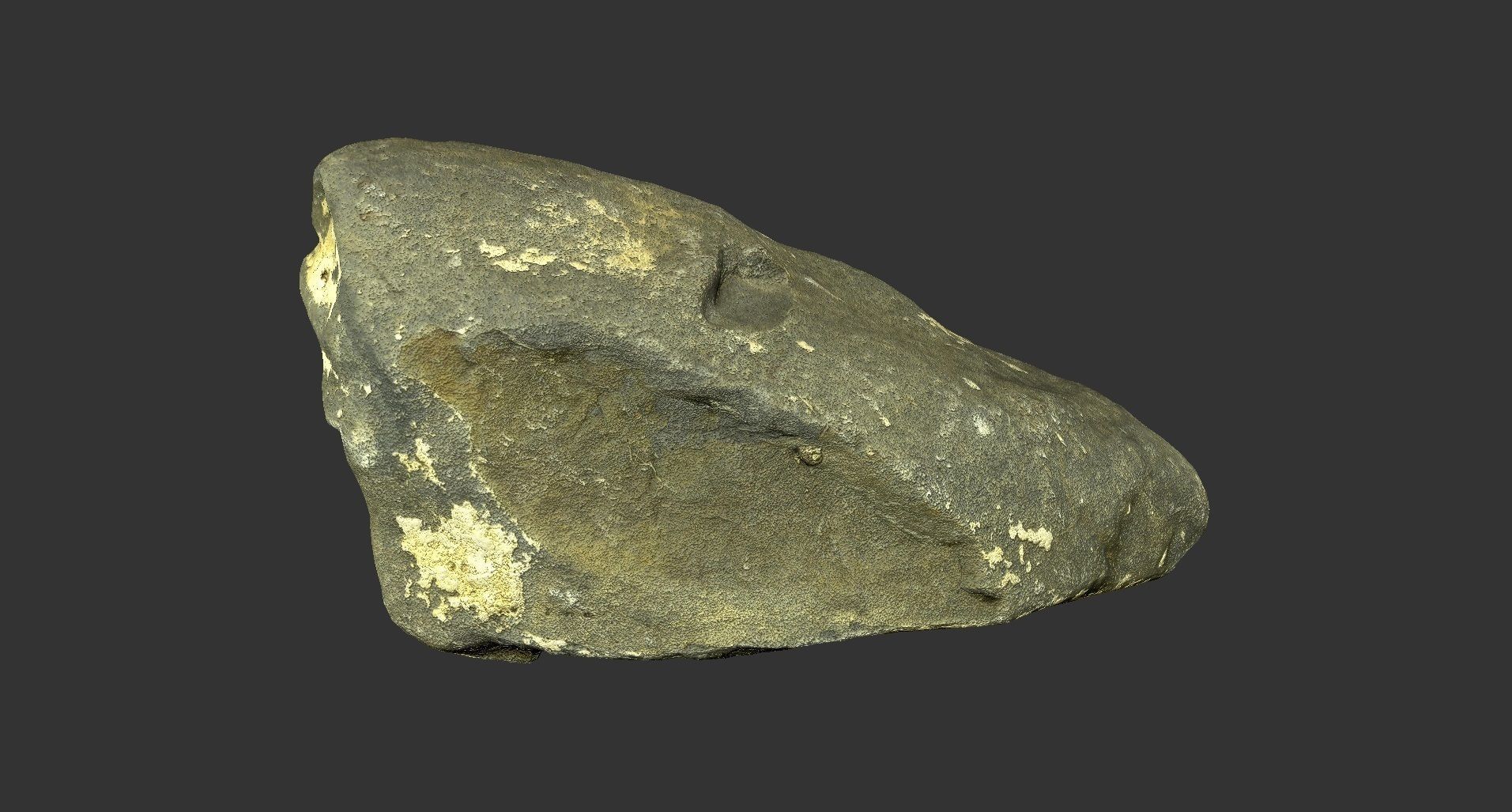 Low poly rock 3D model Low-poly 3D model_9