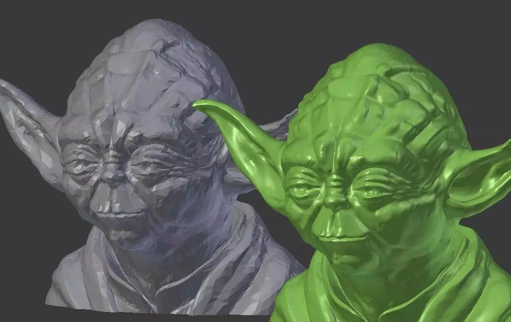 Yoda Resculpted 26mb Free 3D print model
