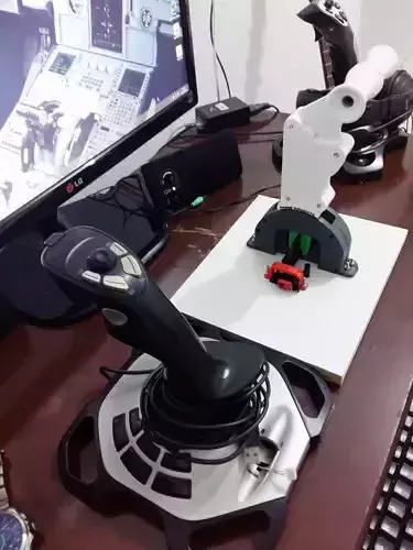 Adapting Boeing to Logitech Extrem 3D Pro 3D print model