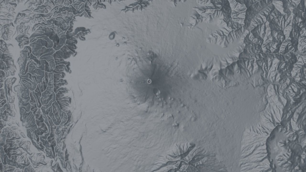 Mount Fuji Japan 3D model_8