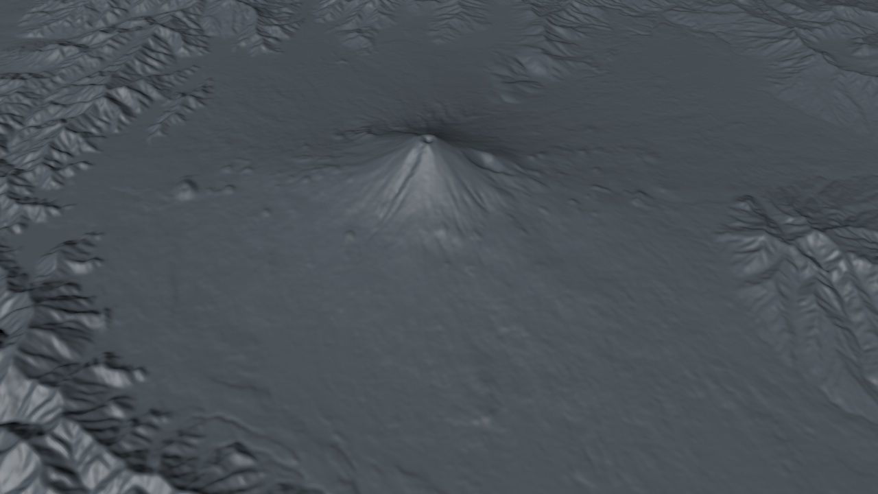 Mount Fuji Japan 3D model_7