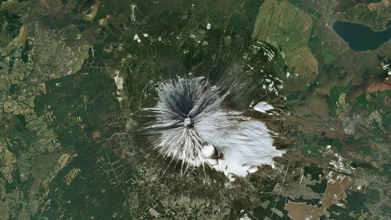 Mount Fuji Japan 3D model_3