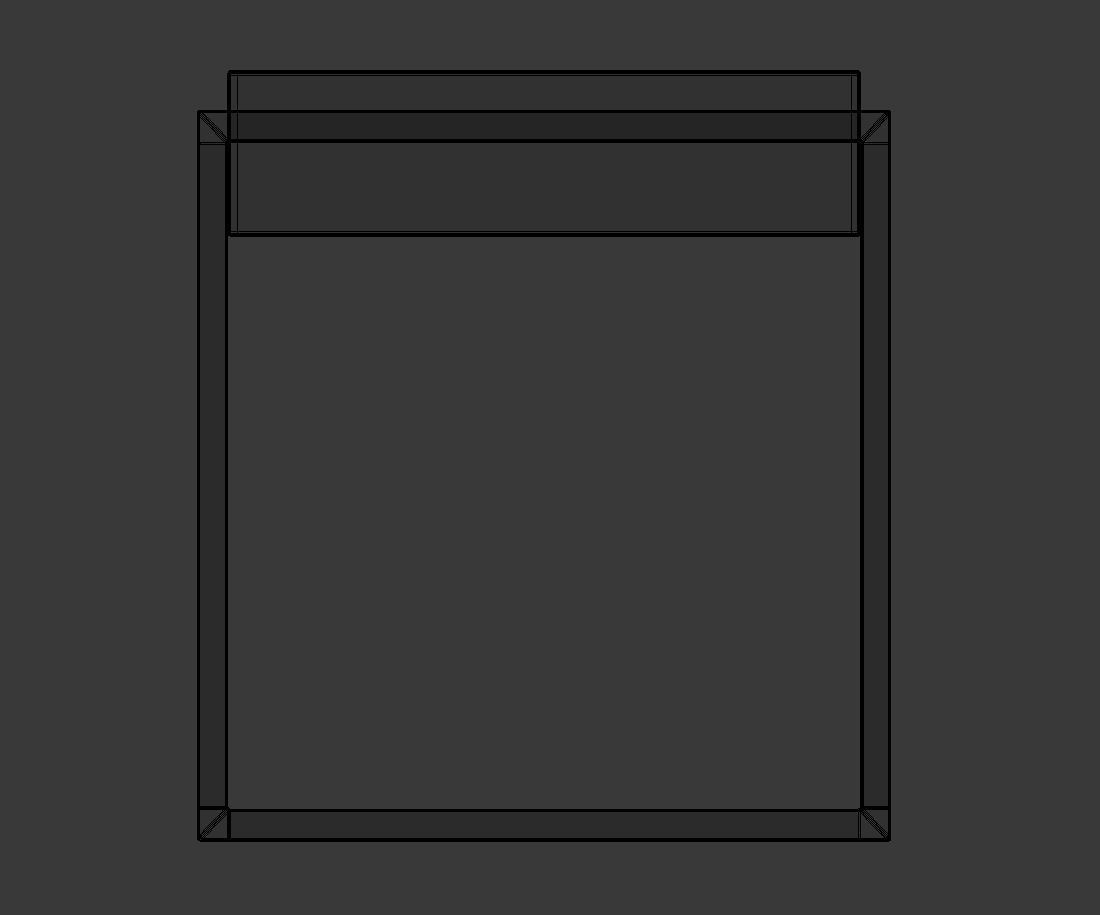 Modern Nightstand 3D model_5