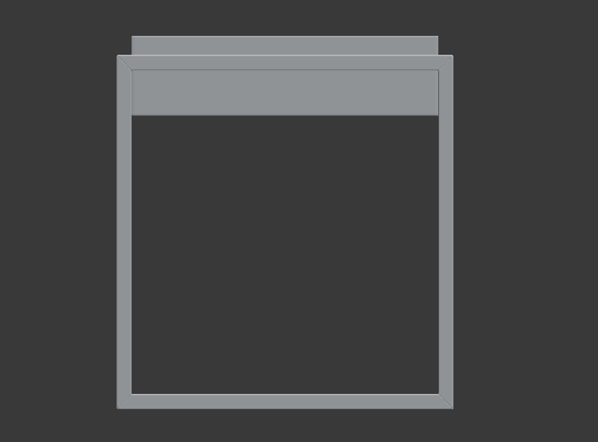 Modern Nightstand 3D model_4