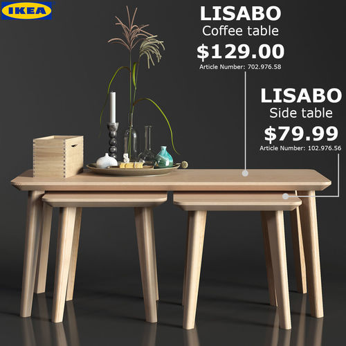 LISABO coffe table 3D model