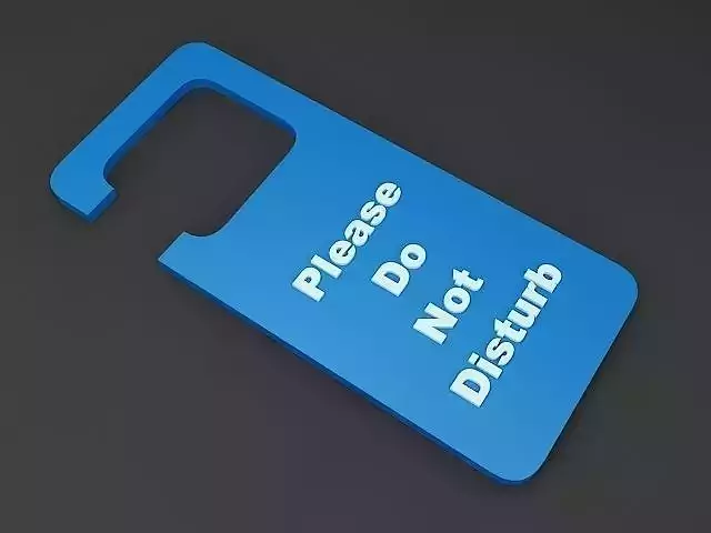 Door Tag  3D print model