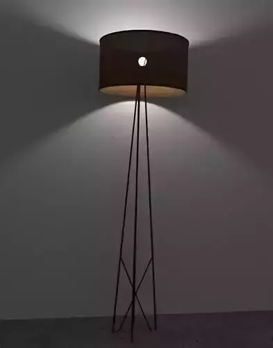 Wire Floor Lamp