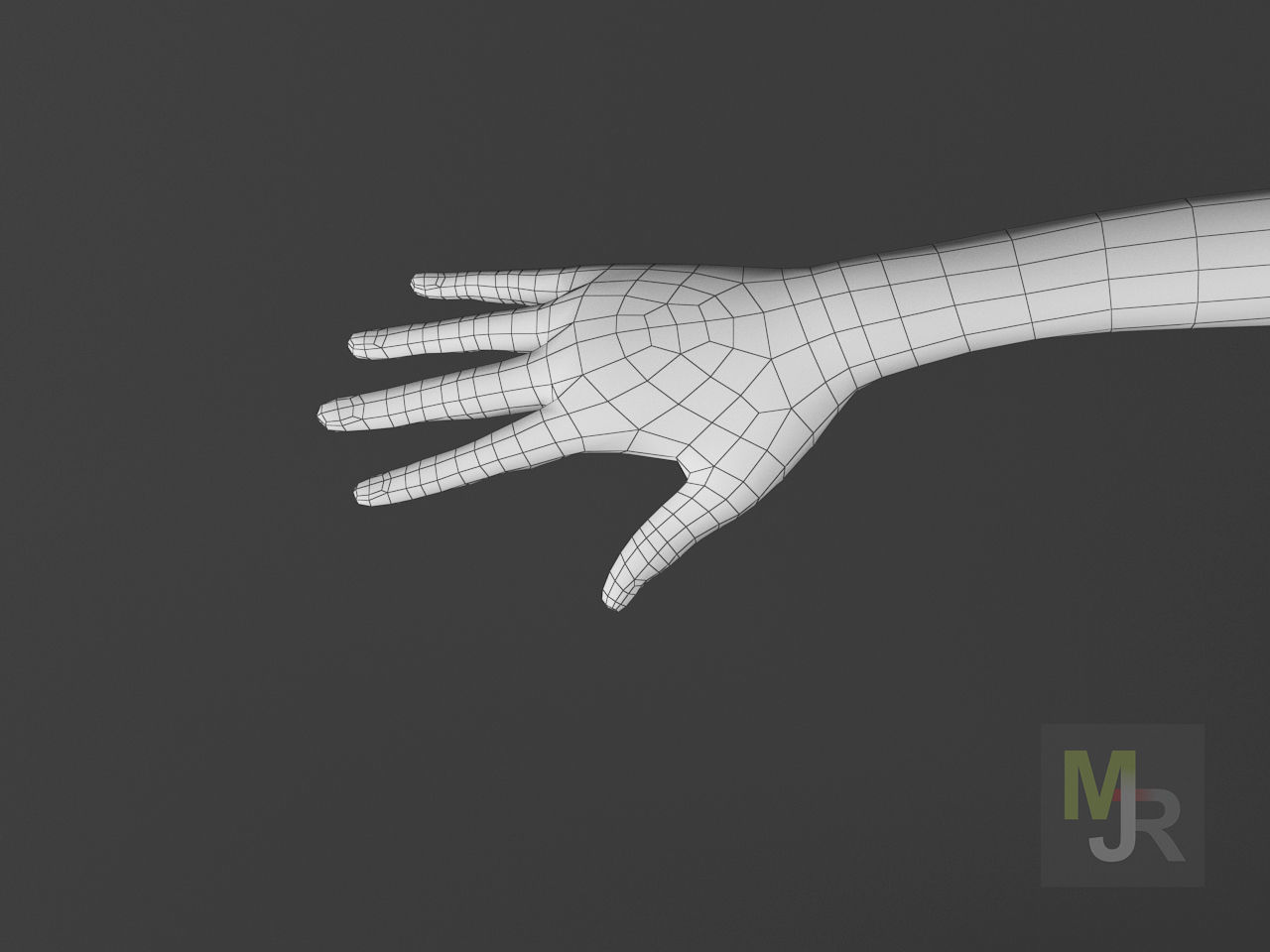 Female Toon Motion Pack Low-poly 3D model_37