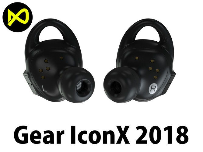 Samsung Gear IconX 2018 3D model
