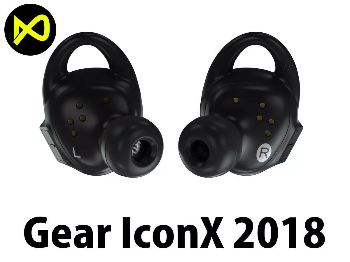 Samsung Gear IconX 2018 3D model_0