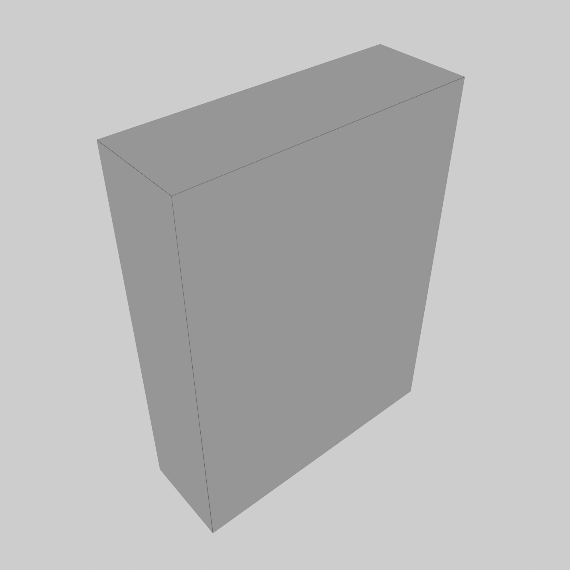 Great Value Cheddar Cheese Crackers 12 oz Low-poly 3D model_3